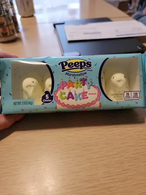 Peeps Party Cake Marshmallow