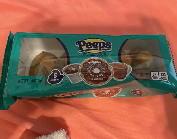 Peeps Marshmallow The Original Donut Shop Coffee Flavored