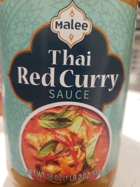 Malee Thai Red Curry Sauce