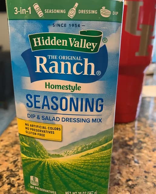 Is it Cashew Free? Hidden Valley The Original Ranch Homestyle Seasoning Dip & Salad Dressing Mix