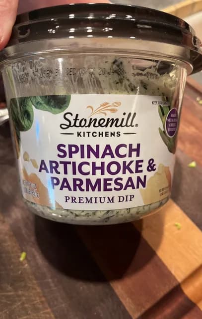 Stonemill Kitchens Spinach Artichoke & Parmesan Premium Dip
