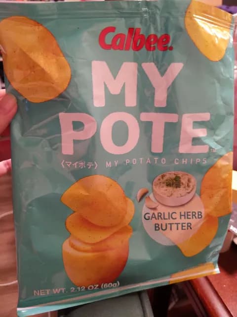 Calbee My Pote Garlic Herb Butter