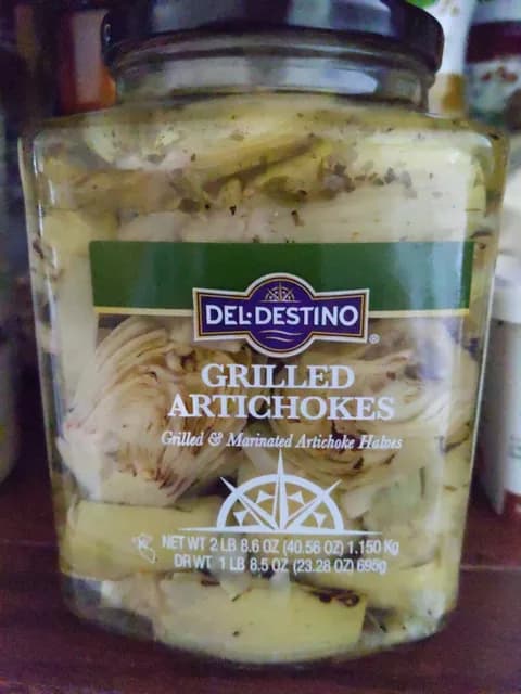Del Destino Grilled Artichokes