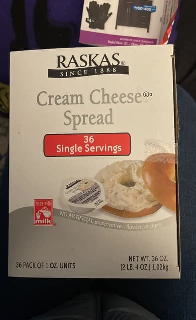 Raskas Cream Cheese Spread