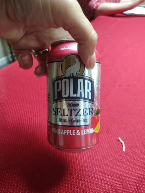 Polar Pink Apple & Lemon Premium Seltzer