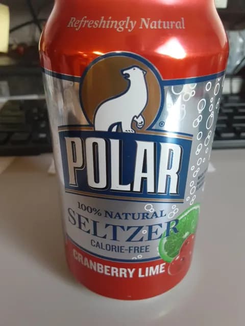 Polar 100% Natural Seltzer Cranberry Lime