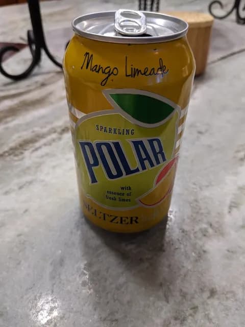 Polar Sparkling Mango Limeade Seltzer'Ade