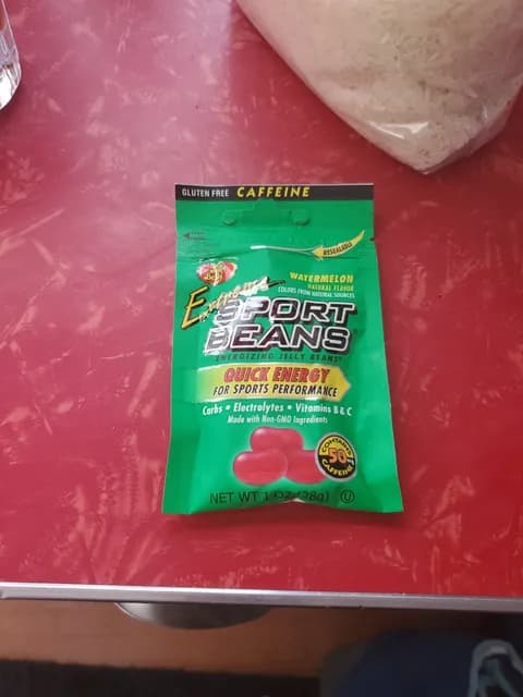 Extreme Sport Beans Energizing Jelly Beans Watermelon Natural Flavor