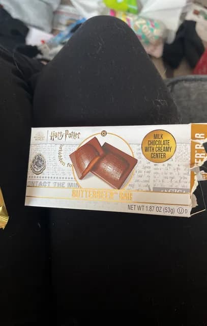Jelly Belly Harry Potter Butterbeer Bar Milk Chocolate With Creamy Center