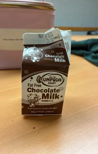Umpqua Dairy Fat Free Chocolate Milk