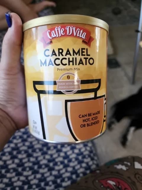 Caffe D'Vita Caramel Macchiato Premium Mix