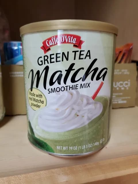 Caffe D'Vita Green Tea Matcha Smoothie Mix