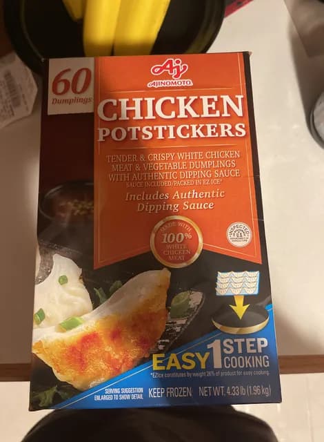 Ajinomoto Chicken Potstickers