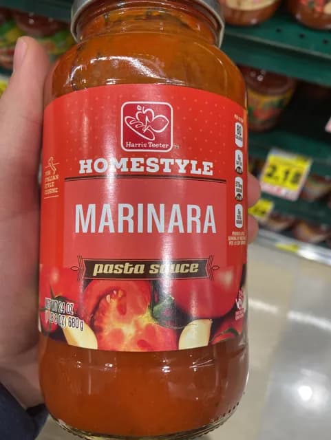 Harris Teeter Homestyle Marinara Pasta Sauce