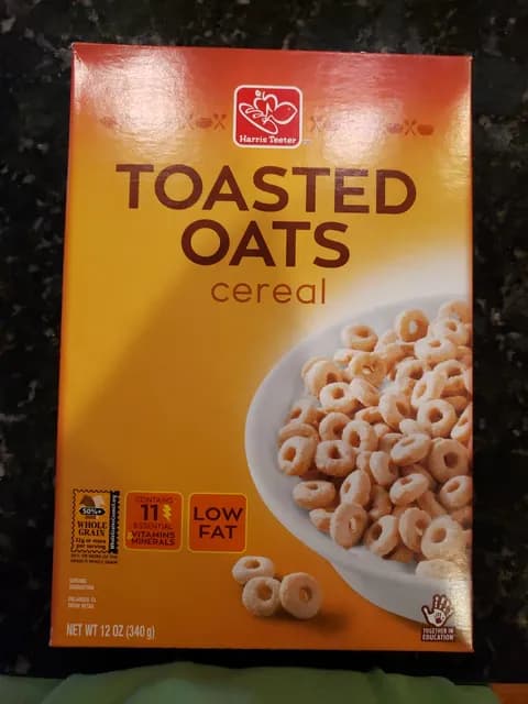 Harris Teeter Toasted Oats Cereal