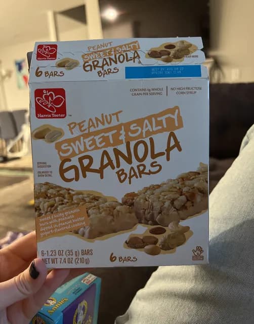 Harris Teeter Peanut Sweet & Salty Granola Bars