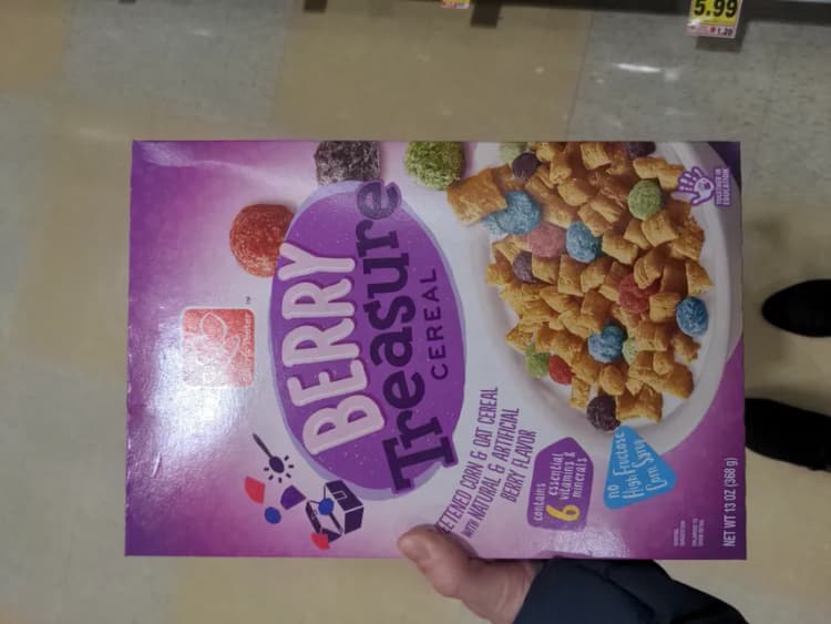 Haris Teeter Berry Treasure Cereal