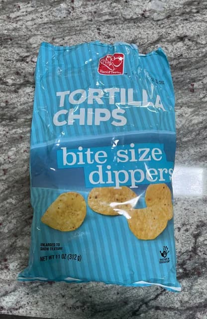 Harris Teeter Bite Size Dippers Tortilla Chips