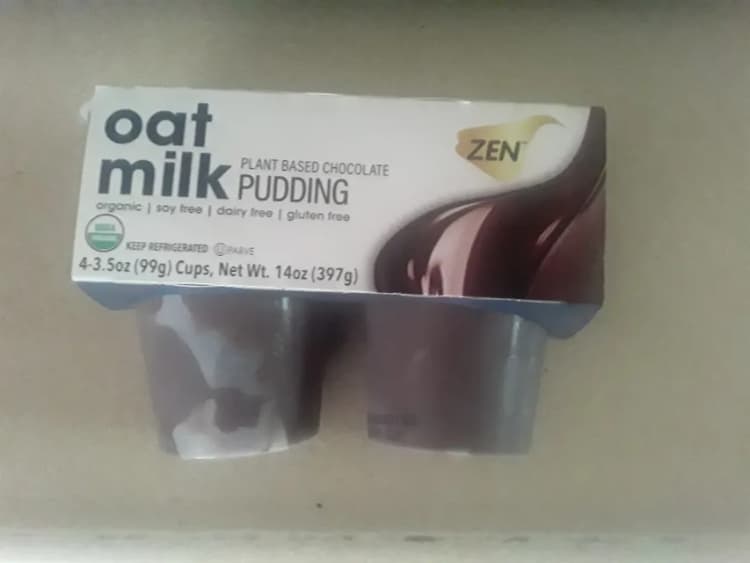 Zen Oat Milk Plant Based Chocolate Pudding