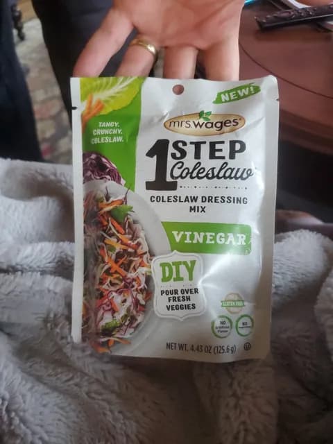 Mrs. Wages 1 Step Vinegar Coleslaw Dressing Mix