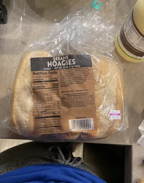 Franz Sesame Hoagies