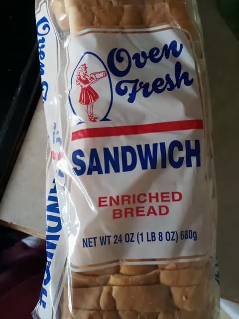 Oven Fresh Enriched Sandwich Bread