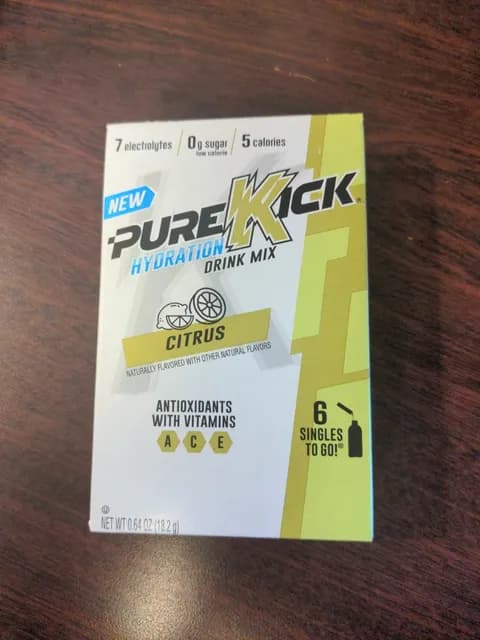 Pure Kick Hydration Citrus Drink Mix