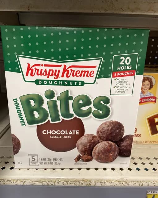 Krispy Kreme Doughnut Bites Chocolate