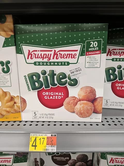 Krispy Kreme Original Glazed Doughnut Bites