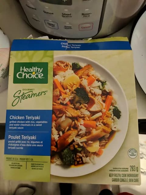 Healthy Choice Gourmet Steamers Chicken Teriyaki