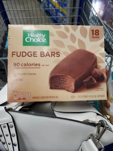 Healthy Choice Fudge Bars Made With Cocoa