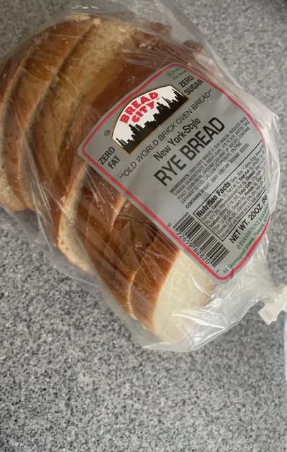 Bread City New York-Style Rye Bread