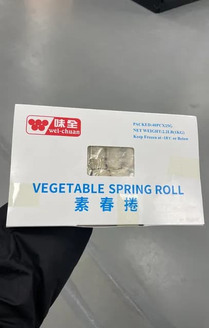 Wei-Chuan Vegetable Spring Roll