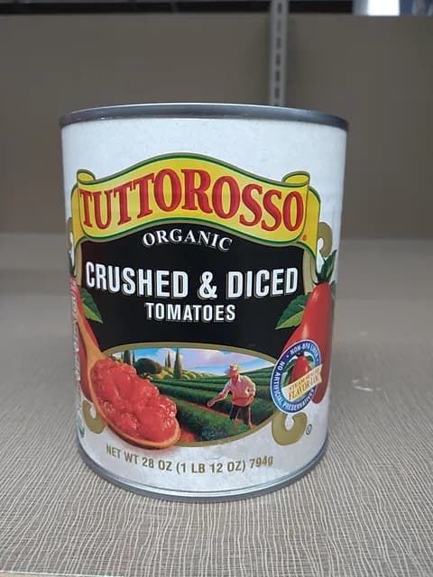 Tuttorosso Organic Crushed & Diced Tomatoes