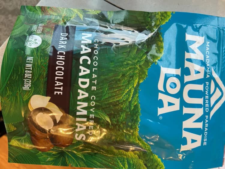 Mauna Loa Chocolate Covered Macadamias Dark Chocolate