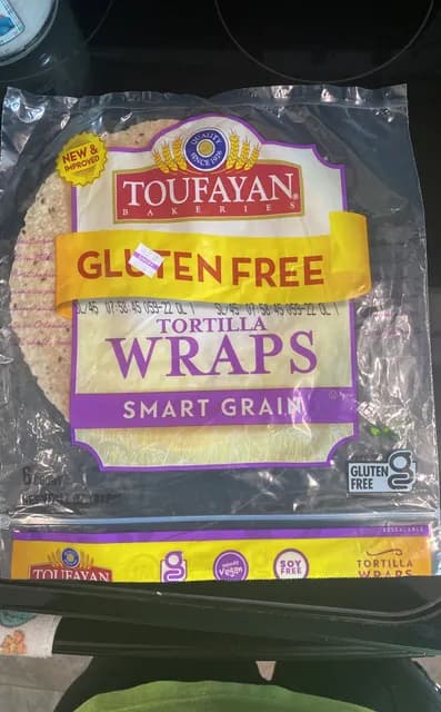 Toufayan Bakeries Gluten Free Tortilla Wraps Smart Grain