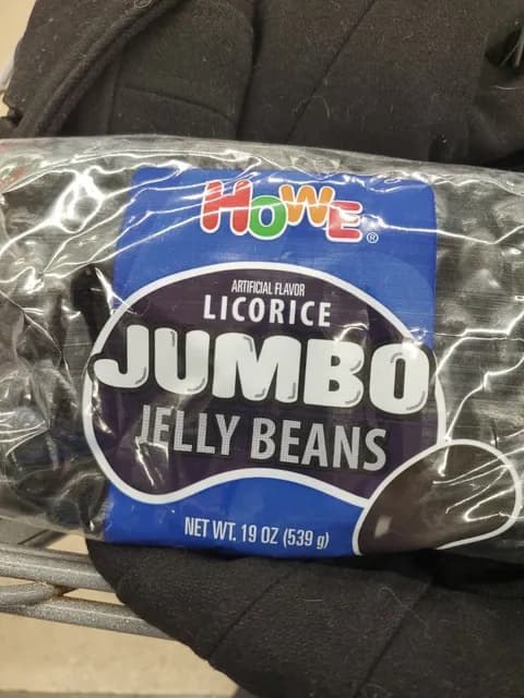 Howe Licorice Jumbo Jelly Beans