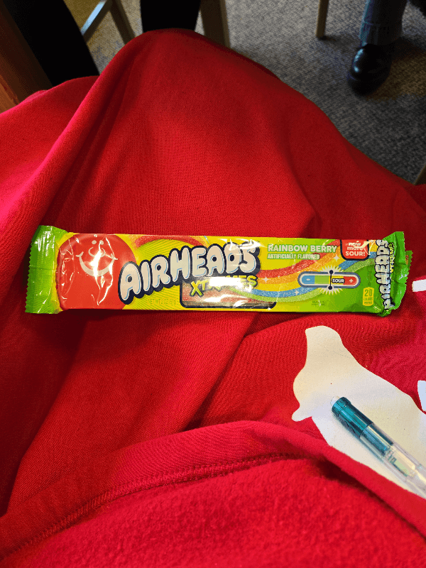 Airheads Xtreme Rainbow Berry Sour Candy