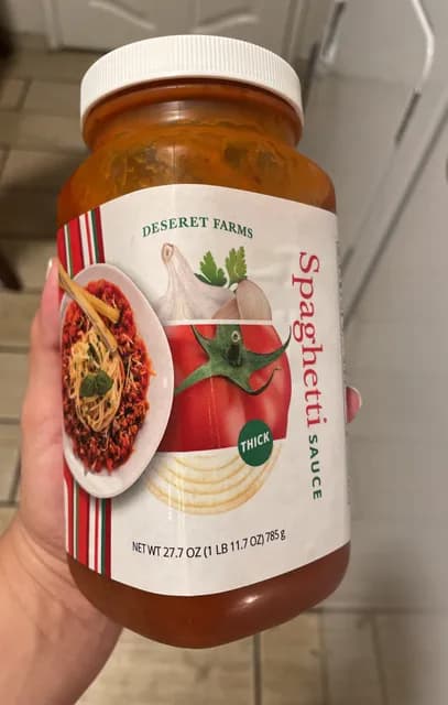 Deseret Farms Spaghetti Sauce