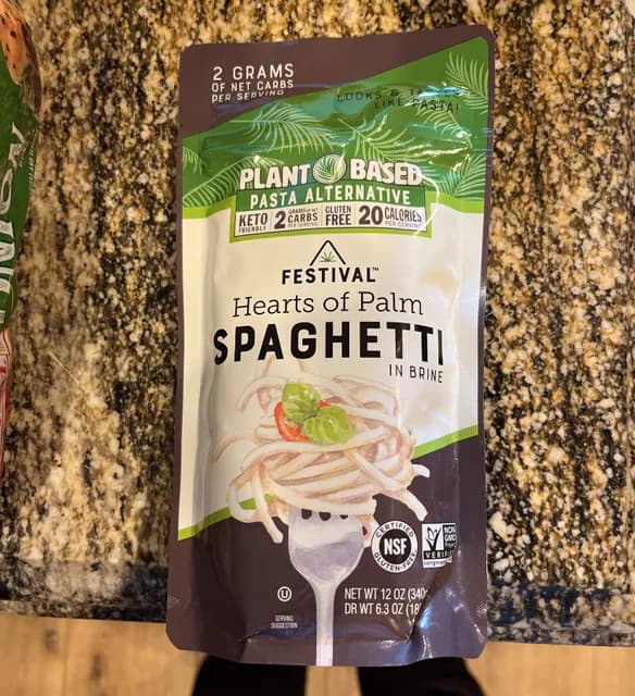 Festival Hearts Of Palm Spaghetti In Brine