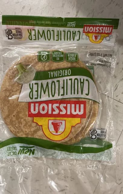 Mission Original Cauliflower Tortilla Wraps