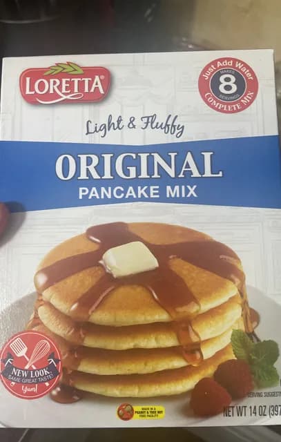 Loretta Light & Fluffy Original Pancake Mix