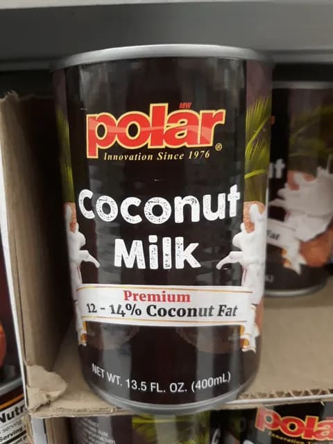 Polar Coconut Milk Premium 12-14% Coconut Fat