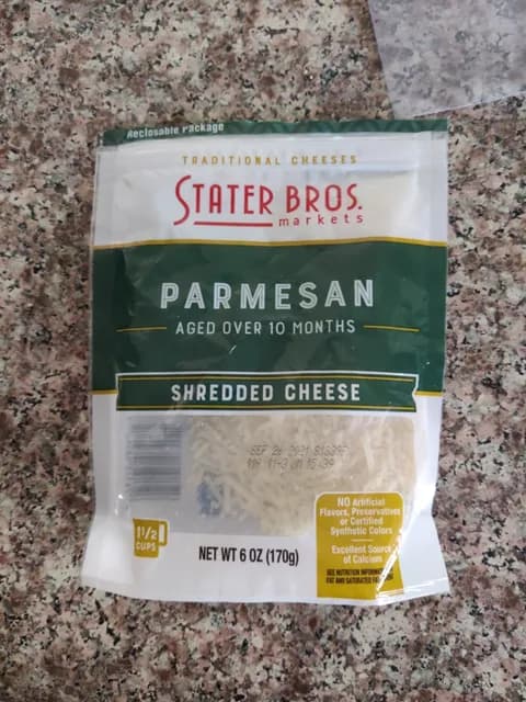 Stater Bros. Markets Parmesan Shredded Cheese