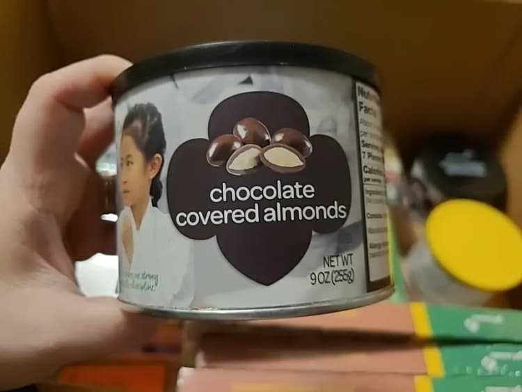 Girl Scouts Chocolate Covered Almonds