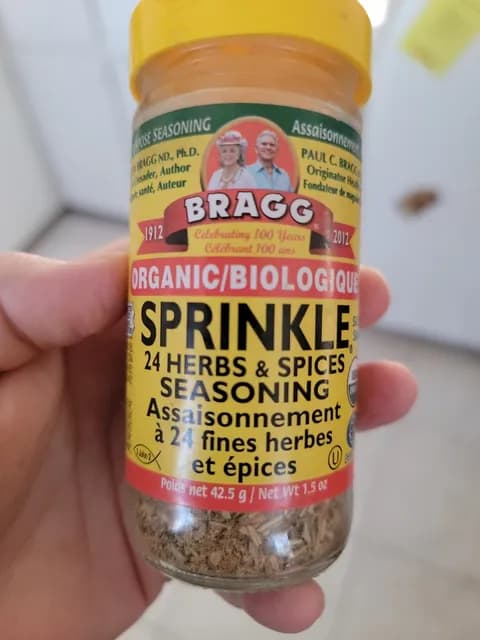 Bragg Organic Sprinkle 24 Herbs & Spices Seasoning