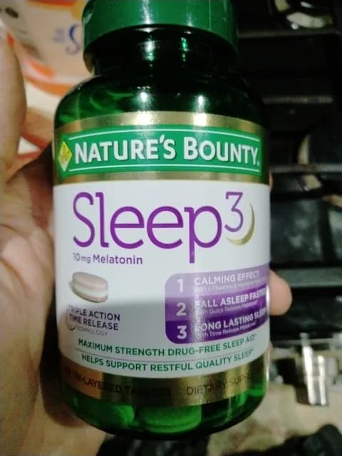 Nature'S Bounty Sleep3 Melatonin 120 Tri-Layered