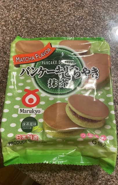 Marukyo Pancake Dorayaki Matcha Flavor