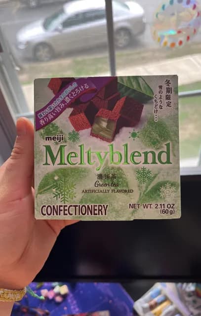 Meiji Meltyblend Green Tea Confectionery