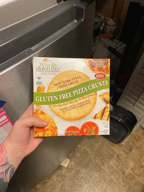Wholly Wholesome Gluten Free Pizza Crusts